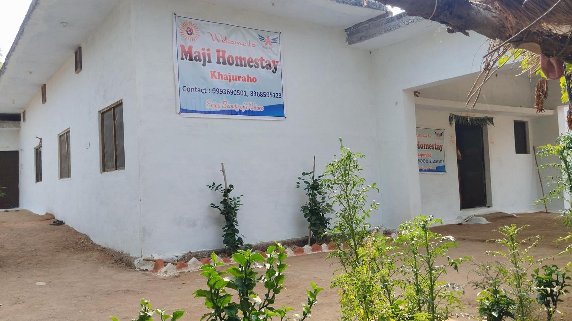 Maji Homestay Khajurāho Extérieur photo
